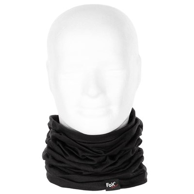 Foulard multifonctionnel MERINO LITE NOIR