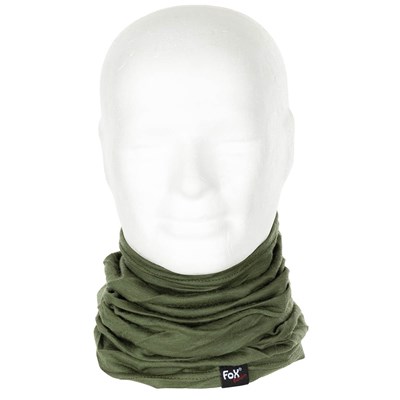 Foulard multifonctionnel MERINO LITE VERT