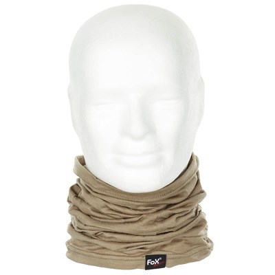 Foulard multifonctionnel MERINO LITE COYOTE