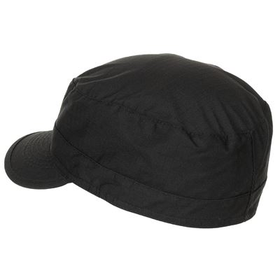 Casquette de campagne US coupe BDU rip-stop NOIRE MFH 10213A 2