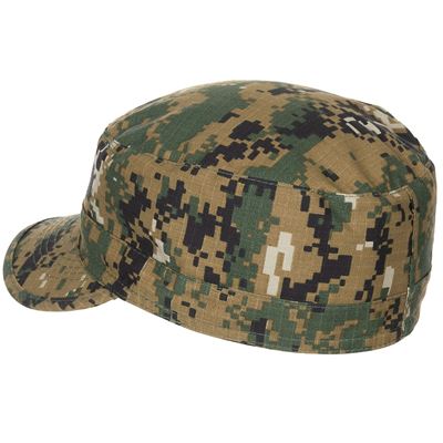 Casquette de campagne US coupe BDU rip-stop DIGITAL WOODLAND MFH 10213E 2