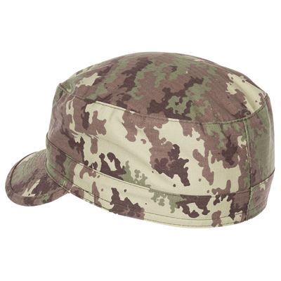 Casquette de campagne US coupe BDU rip-stop VEGETATO WOODLAND MFH 10213L 2