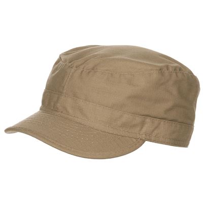 Casquette de campagne US coupe BDU rip-stop COYOTE BROWN