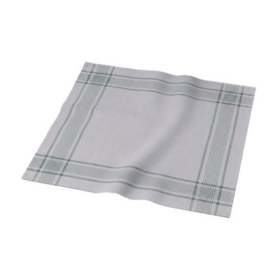 Mouchoir BW 50 x 50 cm gris à rayures lot de 3 pièces Bundeswehr 10260A010 3