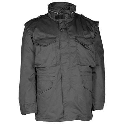 Veste US M65 imp. avec doublure NOIRE