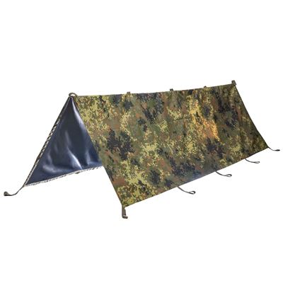 Bâche de bivouac 280 x 300 cm BW SpezKr IRR BW FLECKTARN