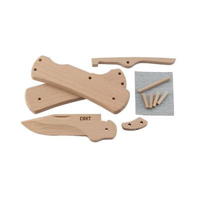Couteau pliant NATHAN'S pliable en bois CRKT 1032CRKT 4
