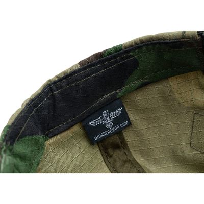 Casquette de baseball rip-stop VELCRO WOODLAND INVADERGEAR 103399-22 7