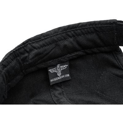 Casquette de baseball rip-stop VELCRO NOIRE INVADERGEAR 103399-60 7
