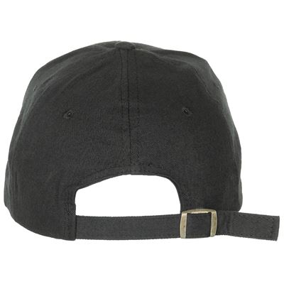 Casquette de baseball à visière plate NOIRE MFH 10343A 2