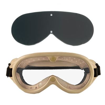 Lunettes tactiques US M44 dans une boîte KHAKI