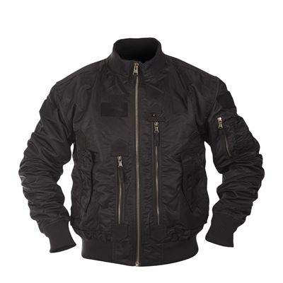 Veste pilote US TACTICAL NOIRE