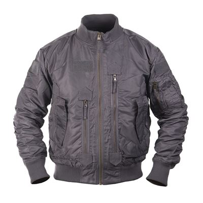 Veste pilote US TACTICAL GRISE