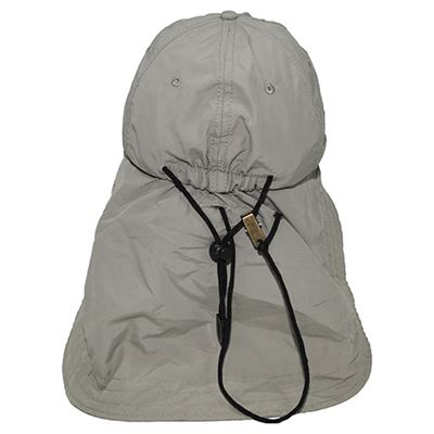 Casquette SAHARA avec protection pour le cou VERTE FOX Outdoor 10424B 2