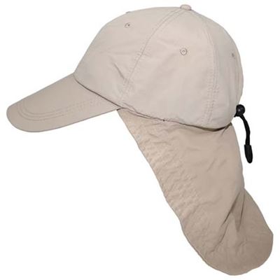 Casquette SAHARA avec protection du cou SABLE