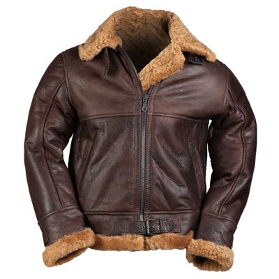 Veste en cuir US B46 SHEEPSKIN MARRON