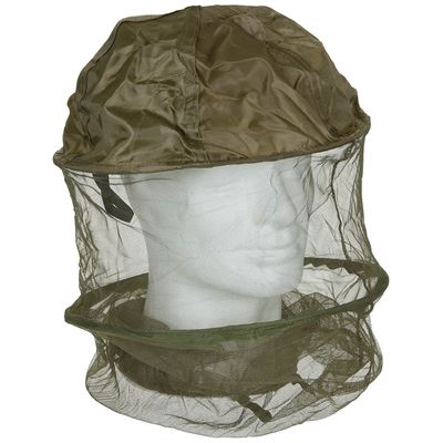 Chapeau avec moustiquaire et bord VERT