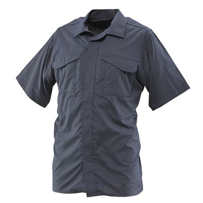 Chemise 24-7 UNIFORM à manches courtes rip-stop BLEUE