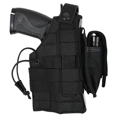 Étui double face pour pistolet MOLLE NOIR