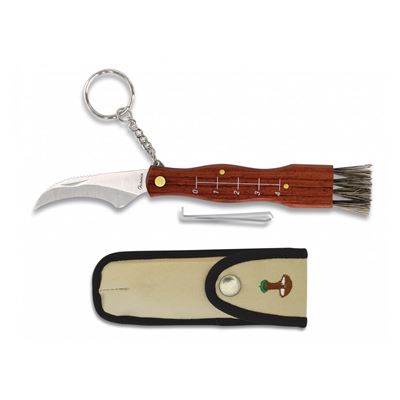 Couteau pliant pour cueillette avec pince à épiler