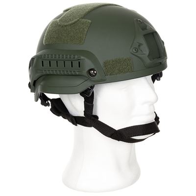 Casque MICH 2002 MODULAR complet VERT