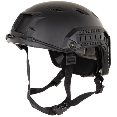 Casque de parachutiste FAST complet NOIR
