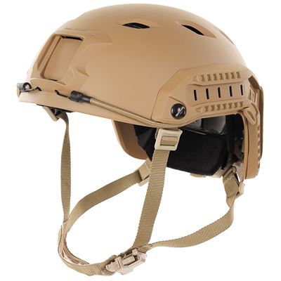 Casque de parachutiste FAST complet COYOTE