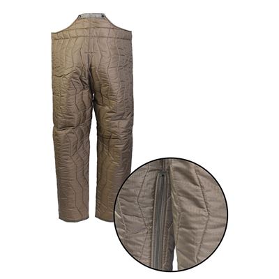 Coussinets pour pantalons BW isolés VERT, tailles 4 et 5 Bundeswehr 10603101 2