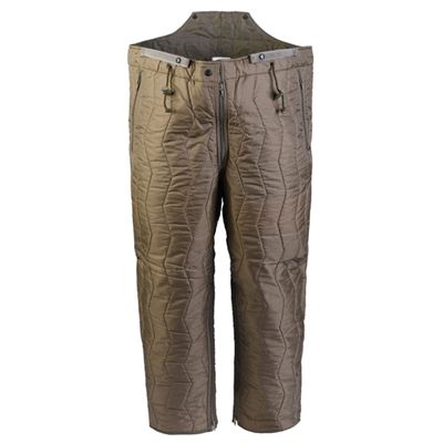 Coussinets pour pantalons BW isolés VERT, tailles 4 et 5