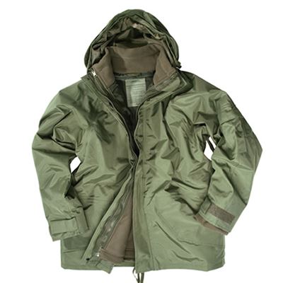 Veste US avec doublure FLEECE VERTE