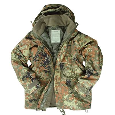 Veste US avec doublure FLEECE FLECKTARN
