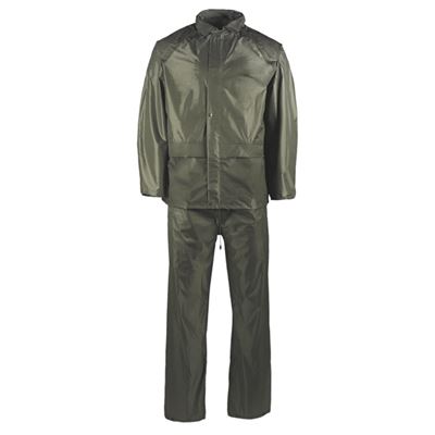 Ensemble imperméable en PVC VERT