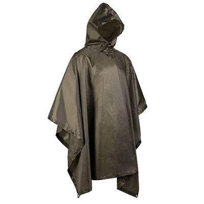 Poncho léger BASIC rip-stop VERT