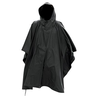 Poncho US rip-stop NOIR