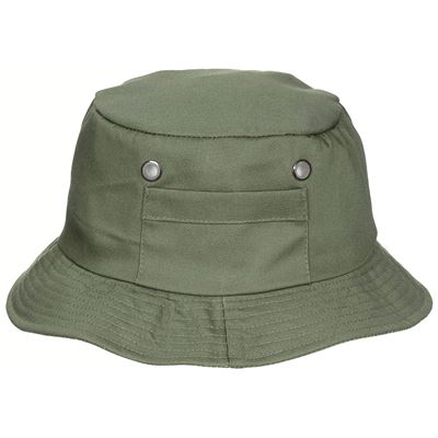 Chapeau de pêcheur avec pochette VERT MFH 10653B 2