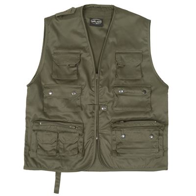 Gilet JAGD pour la chasse ou la pêche VERT