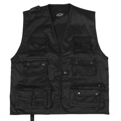 Gilet JAGD pour la chasse ou la pêche NOIR
