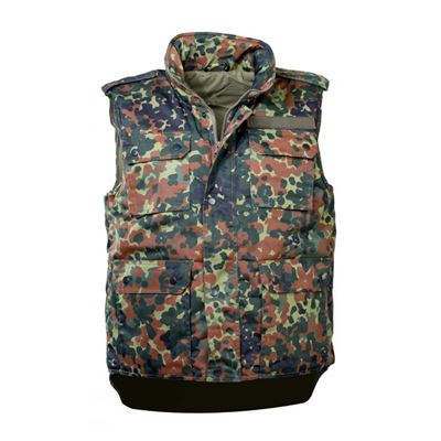 Gilet BW COMMANDO isolé FLECKTARN