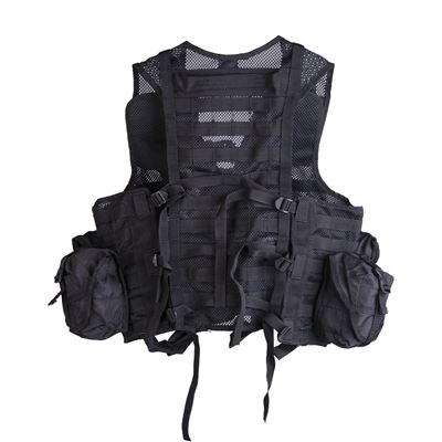 Gilet tactique MODULAR SYSTEM à 8 poches NOIR MIL-TEC® 10712102 2