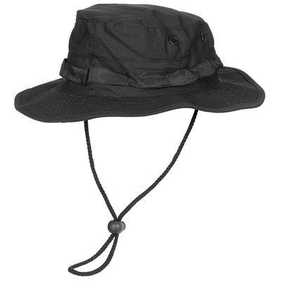Chapeau US GI rip-stop NOIR
