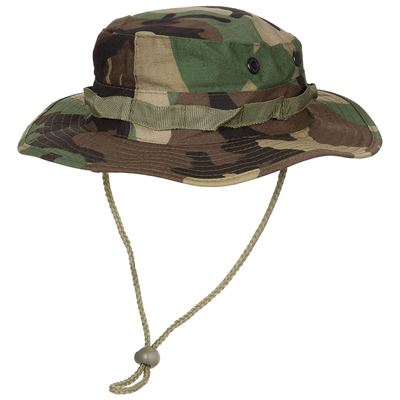 Chapeau US GI rip-stop WOODLAND