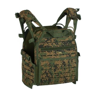 Gilet porte-plaques REAPER DIGITAL WOODLAND - MARPAT INVADERGEAR 1077437-66 2