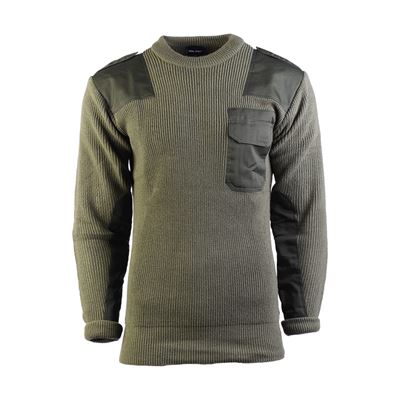 Pull BW ACRYL avec poche VERT