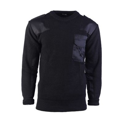Pull BW ACRYL avec poche NOIR