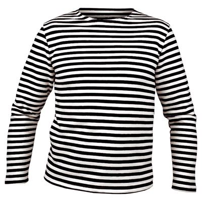 T-shirt marin MARINE manches longues NOIR