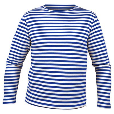 T-shirt marin MARINE à manches longues BLEU CLAIR