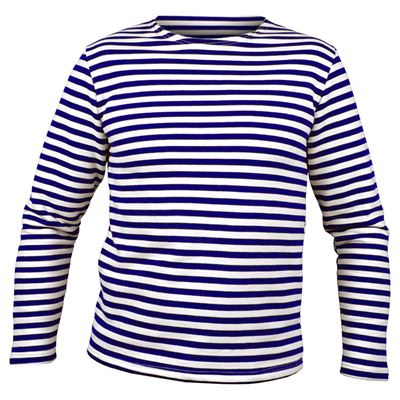 T-shirt marin d'hiver MARINE à manches longues BLEU FONCÉ