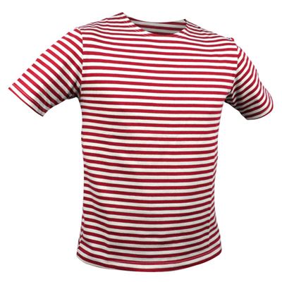 T-shirt marin MARINE à manches courtes ROUGE