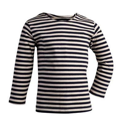 T-shirt marin MARINE enfant à manches longues BLEU FONCÉ