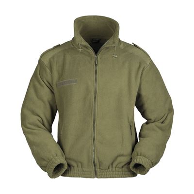 Veste FLEECE type français VERTE